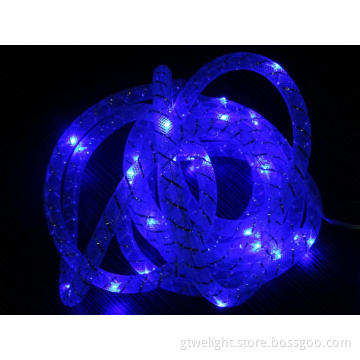 Wholesale Silk Cube Hollween Event Silk Tube LED Strand String Light Supply